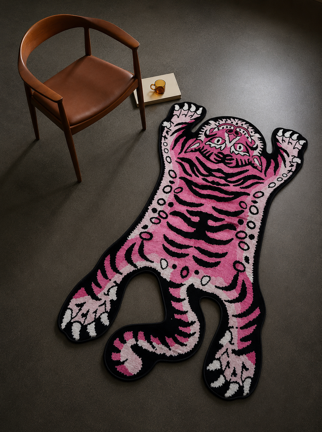 Napoleon14, tigermatta, rosa
